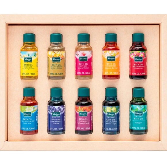 Kneipp Bathtime Me Time Bath Oil Collection, 10pc - Picture 1 of 3